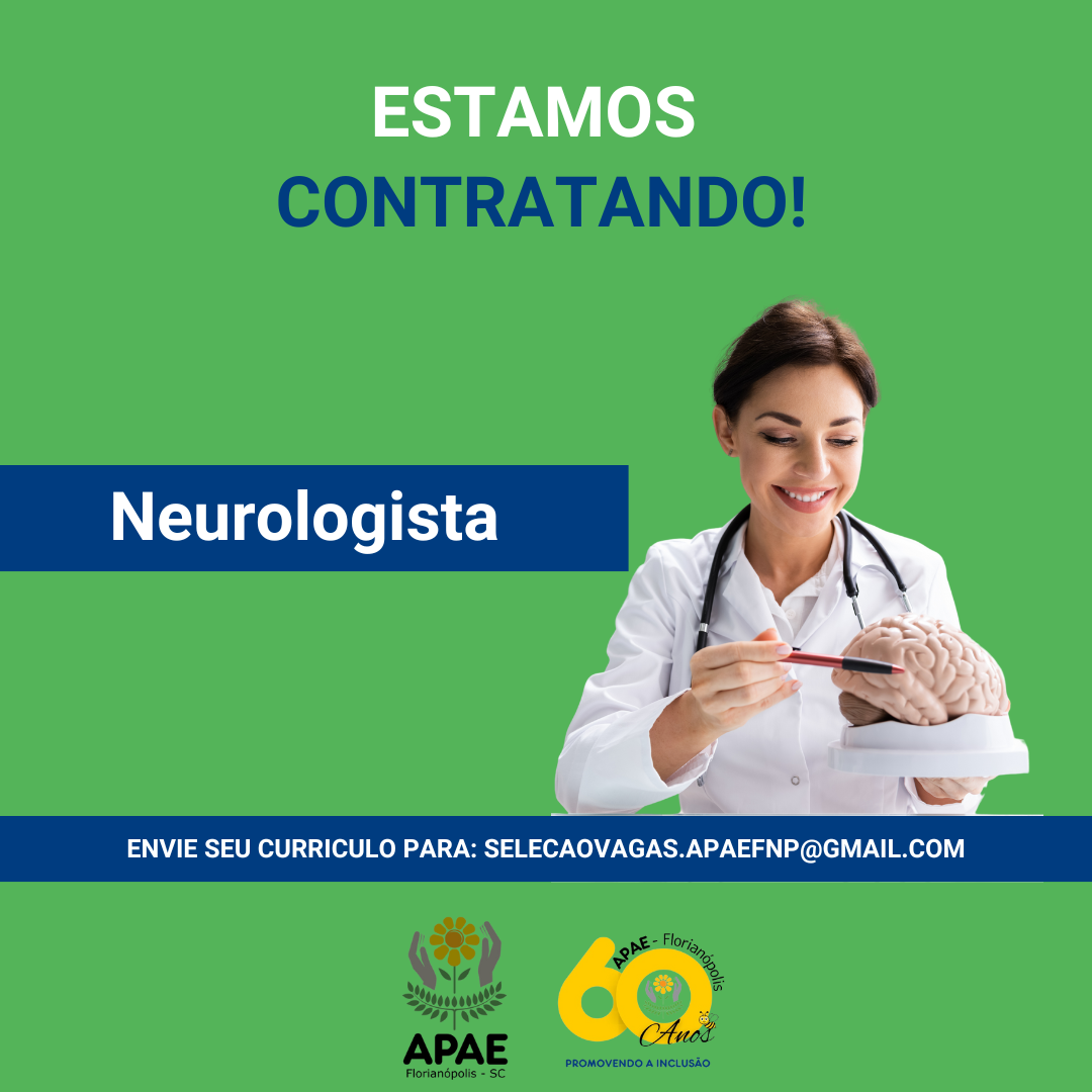 Vaga de Neurologista na APAE Florianópolis